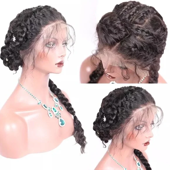 ✨CHARIS 24” 180% loose wave FULL LACE WIG W/BBY HR